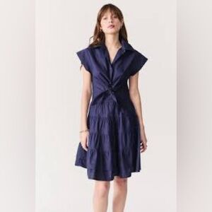 Deluc Dress + Navy